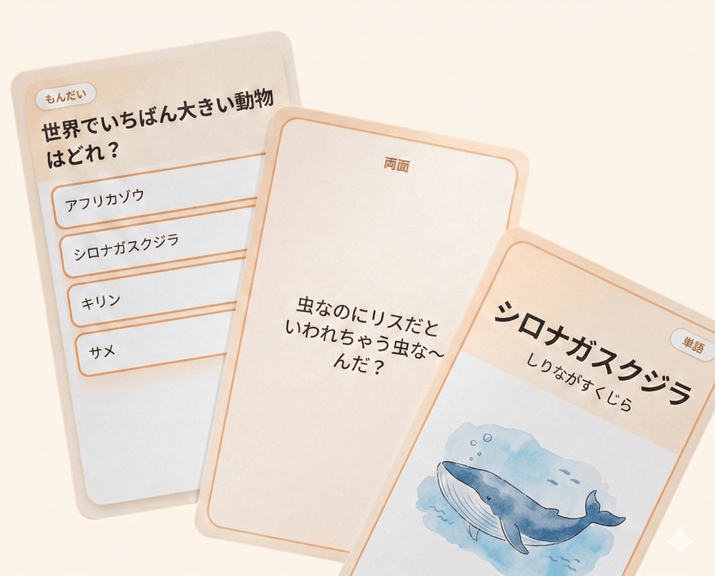 多様な自作問題イメージ